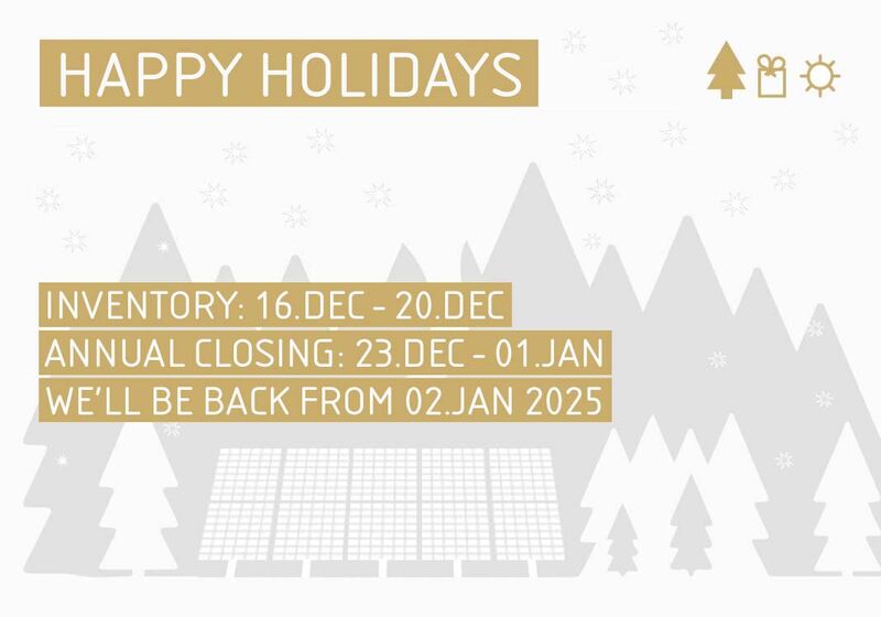 Happy Holidayy and Annual closing 2024/2025