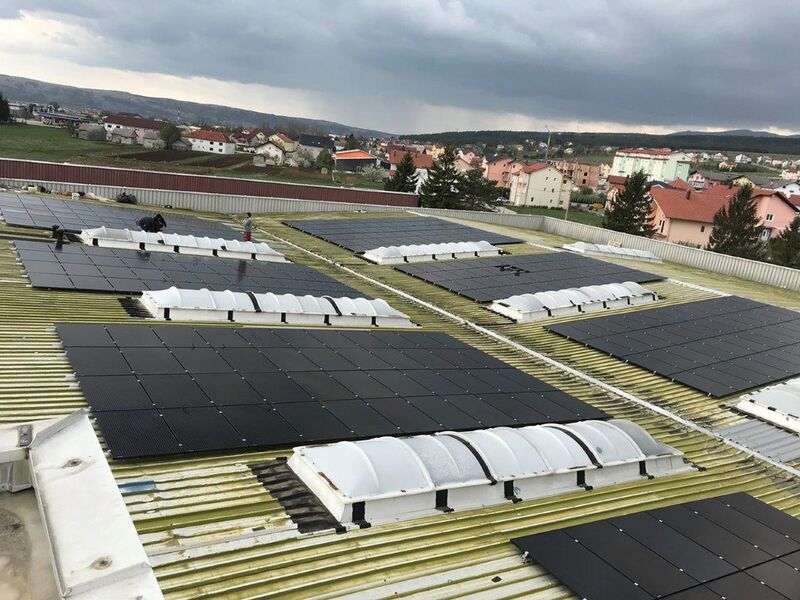 Referenz Luxor Solaranlage 360 KWp | Prevent Gruppe (Bosnien)
