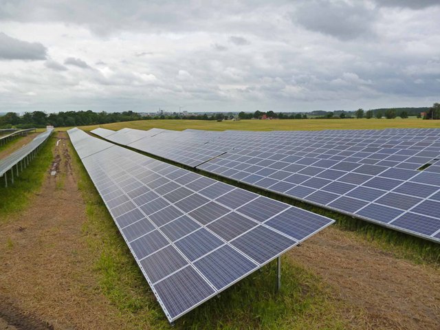 2.8 MW Solar park with Luxor solar in Hornsdorf (Germany)